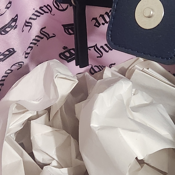 Juicy Couture Lovers Club Tote Bag Blue NWT - Picture 5 of 6